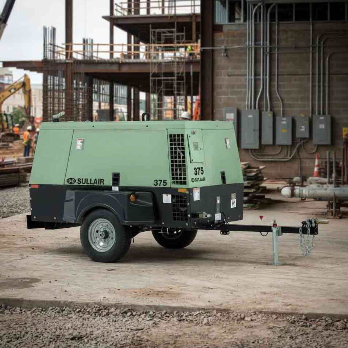 Compresor de aire portatil Sullair 375