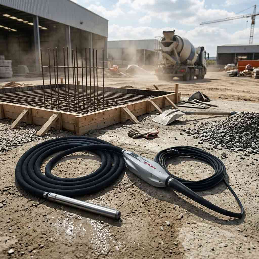 Vibradores para concreto